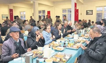 Şehit aileleri ve gazilere iftar