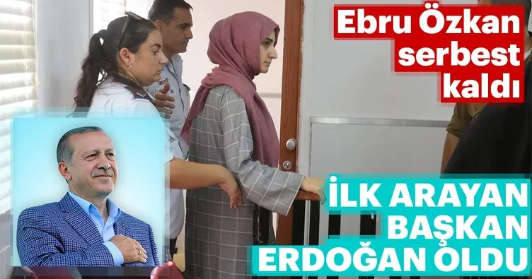 Başkan Erdoğan Ebru Özkan’ı arayarak geçmiş olsun dileklerini iletti