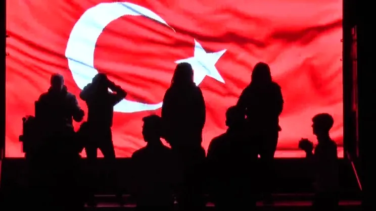 Kayseri Erciyes'te yeni yıl coşkusu