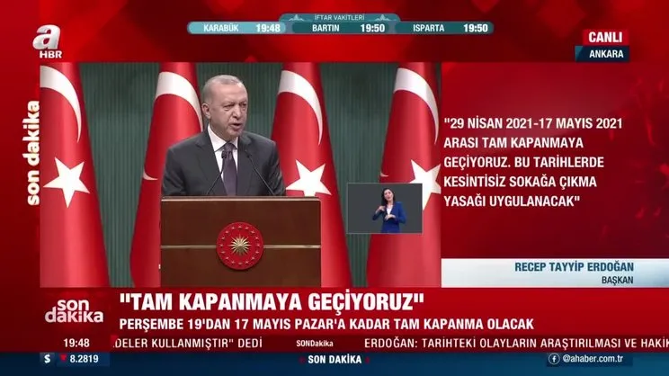 Son Dakika: Tam kapanma başladı: Tam kapanma sokağa çıkma izin (muafiyet) belgesi alımları başladı | Video