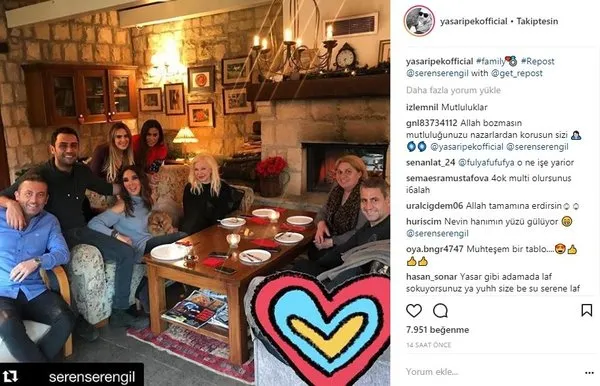 Ünlülerin Instagram paylaşımları (27.03.2018)