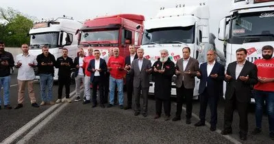 Bingöl'den Gazze'ye un yardımı yola çıktı #bingol