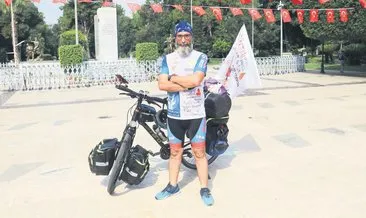 Organ bağışı bekleyen çocuklara umut olmak amacıyla 7 bin kilometre pedal basacak #adana Organ bağışı bekleyen çocuklara umut olmak amacıyla 7 bin kilometre pedal basacak #adana