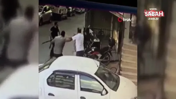 Çekmeköy’de iki grup arasında bıçaklı, sopalı kavga kamerada | Video