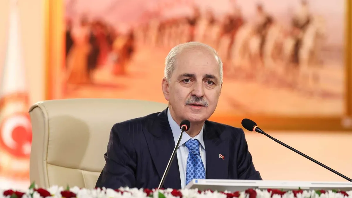 TBMM Başkanı Numan Kurtulmuş: Süreç şeffaf bir şekilde işleyecek