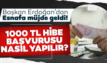Esnafa son dakika kira desteği müjdesi: 1000 TL kira yardımı hibe desteği başvurusu nasıl yapılır, hibe desteği kimlere verilecek?