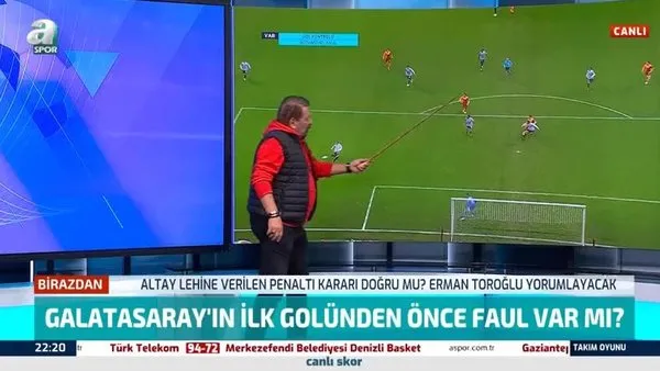 Erman Toroğlu, Halil Dervişoğlu'nun golünü yorumladı! Faul var mıydı?