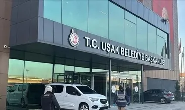 Uşak Belediyesi'ne yönelik yolsuzluk operasyonunda 16 tutuklama #usak