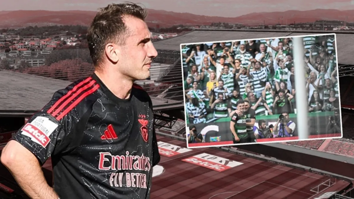 Portekiz'de Kerem Aktürkoğlu ve Orkun Kökçü yıkıldı! Benfica, şampiyonluğu Sporting'e kaptırdı...