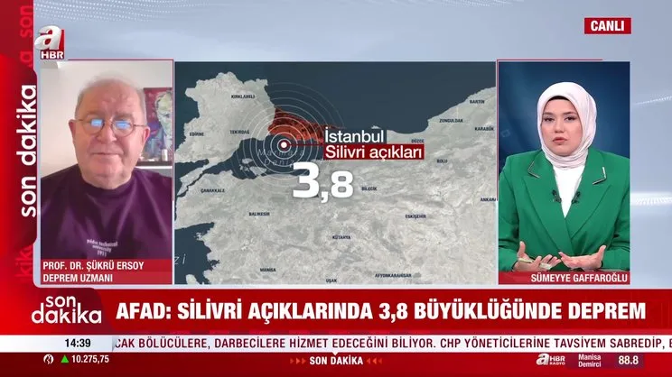 SON DAKİKA: İstanbul'da korkutan deprem: Merkez üssü Silivri! Çevre illerde hissedildi | Video