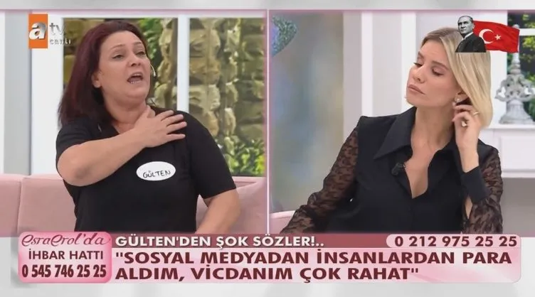 Esra Erol’da TikTok’ta rezaletinin detayları ortaya çıktı! Esra Erol canlı yayında inanılmaz iddia: Beni ölümle tehdit etti!