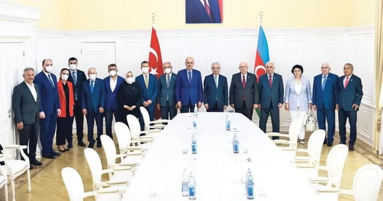 AK Parti heyeti Azerbaycan’da
