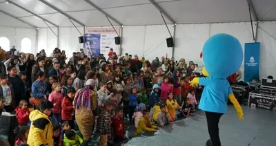 Kral Şakir Malatya’daki depremzede çocuklarla buluştu