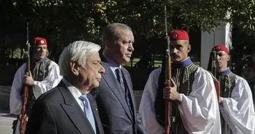 Cumhurbaşkanı Erdoğan Yunanistan’da