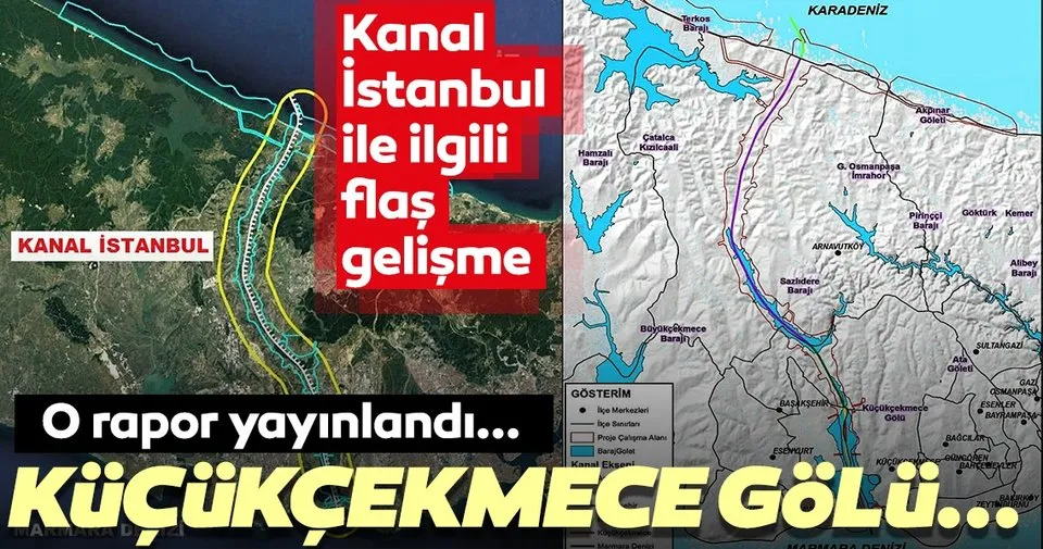 Kanal Istanbul La Ilgili Ced Raporu Aciklandi Son Dakika Haberler