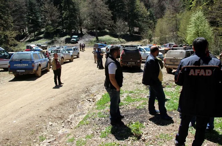Karabük’te dağlık alanda kaza yaptığı iddia edilen aile aranıyor!