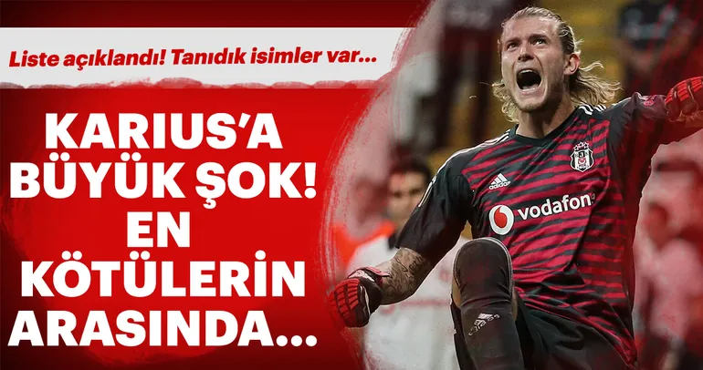 Yılın en kötü futbolcularını seçtiler...