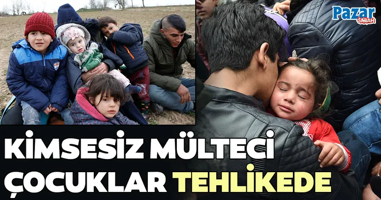 Kimsesiz mülteci çocuklar tehlikede