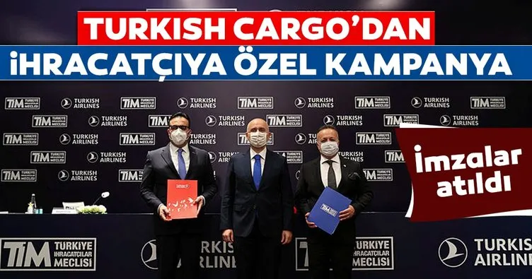 Turkish Cargo’dan ihracatçıya özel kampanya! İmzalar atıldı...
