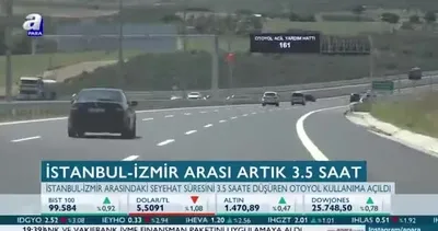 İstanbul-İzmir arası artık 3.5 saat