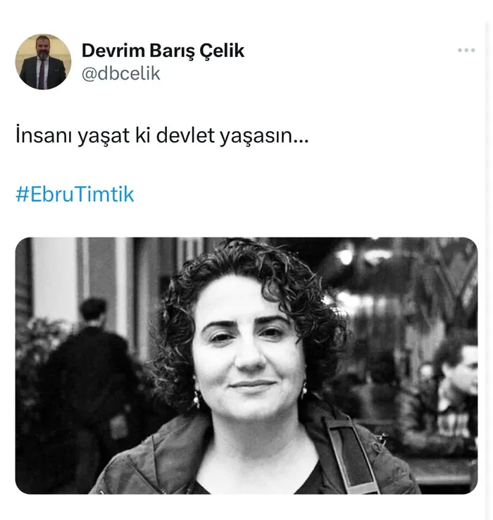 Kılıçdaroğlu’nun göreve getirdiği Devrim Barış Çelik “devlet terörü” demiş!