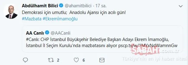Tepki çeken Ekrem İmamoÄlu kararına en çok FETà ve PKK sevindi!