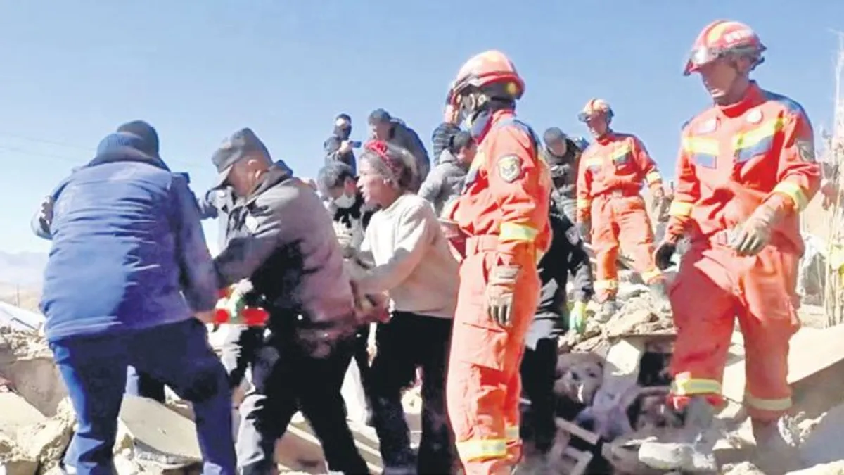 Çin’de 6.8 büyüklüğünde deprem: 129 ölü, 188 yaralı Çin’de 6.8 büyüklüğünde deprem: 129 ölü, 188 yaralı