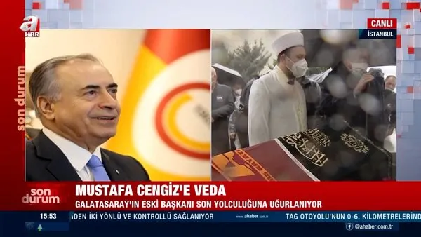Başkan Erdoğan Galatasaray'ın eski başkanı Mustafa Cengiz'in cenaze namazına katıldı