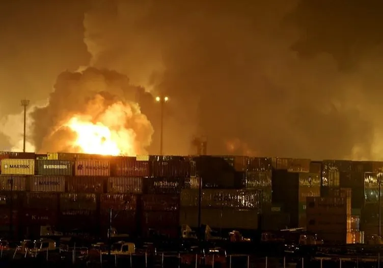 Brezilya’nın en büyük limanında korkunç patlama