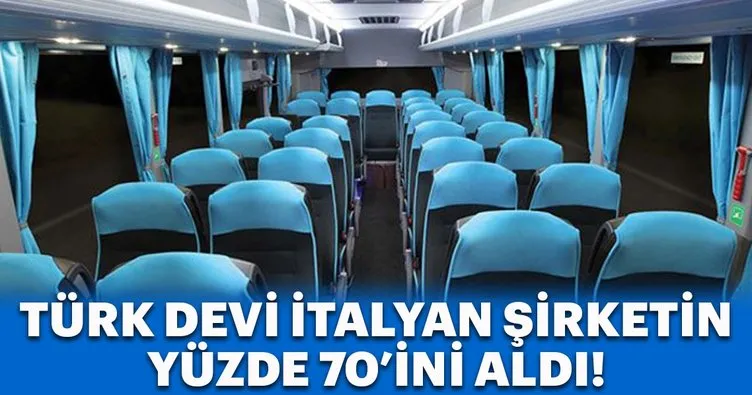 Türk devi İtalyan şirketin yüzde 70’ini aldı!