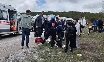Tokat’ta trafik kazası:6 yaralı #tokat