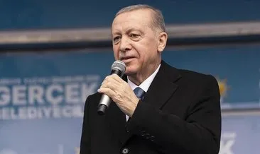 Başkan Erdoğan: Nerede bir CHP belediyesi var dökülüyor