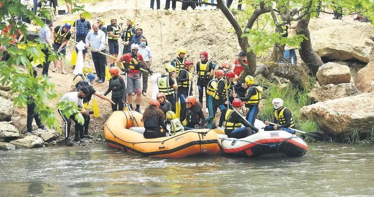 Marmara’nın ilk rafting parkuru