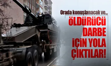 Obüs ve araç sevkiyatı başladı