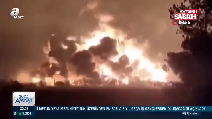 Son dakika: Endonezya'da petrol rafinerisinde büyük patlama | Video