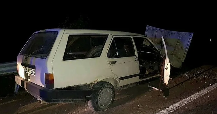 Çavdarhisar’da trafik kazası: 1 yaralı