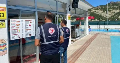 Tunceli’de havuzlu işletmelere denetim #tunceli