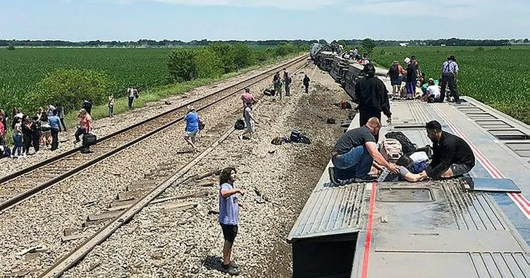 ABD’de tren kazası: 3 ölü, çok sayıda yaralı