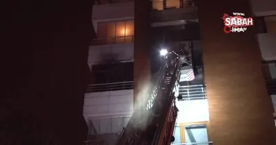 Son dakika! İstanbul Beykoz’da 4 katlı binada korkutan yangın | Video