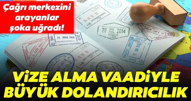 sahte internet sitelerinde vize