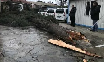 Çanakkale’de sağanak ve şiddetli rüzgar