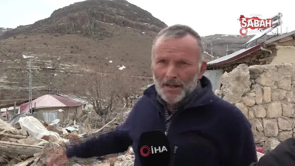 Depremzedeler dehşet anlarını anlattı: “Böyle bir şey görmedik dağlar bölük bölük bölündü” | Video