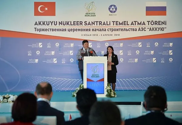 Türkiye’nin nükleer serüveninin ilk projesi olan Akkuyu Nükleer Santrali'nin temeli atıldı