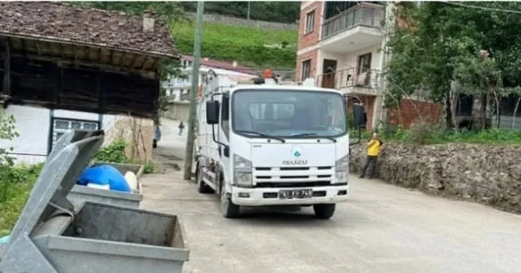 Trabzon’da çöp kamyonu ile direk arasında sıkışan işçi hayatını kaybetti