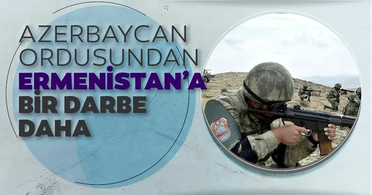 Azerbaycan ordusu Ermenistan’a ait İHA’yı düşürdü