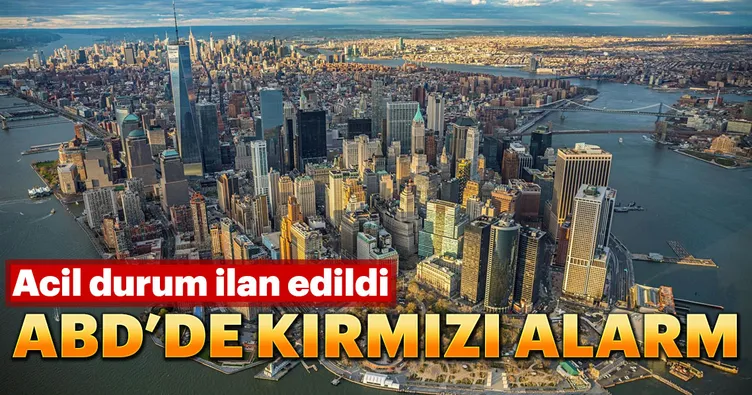 ABD’de kırmızı alarm... Acil durum ilan edildi