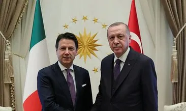 Başkan Erdoğan, İtalya Başbakanını kabul etti