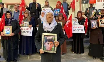 Diyarbakır’da evlat nöbeti tutan aile sayısı 331 oldu