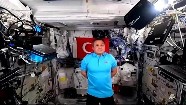 Alper Gezeravcı Uluslararası Uzay İstasyonu'ndan soruları cevapladı