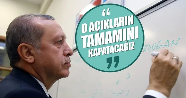Erdoğan: FETÖ’nün kullandığı açıklar kapatılacak